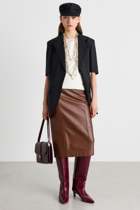 Blazer de manga corta - Intrend