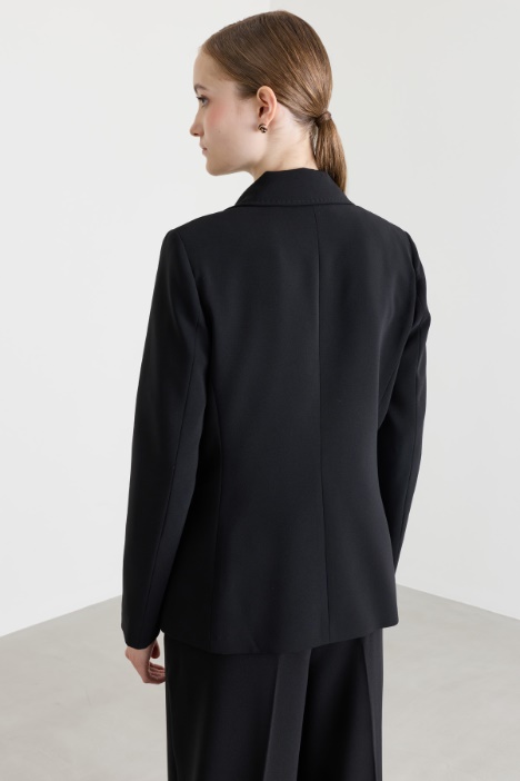 Blazer doppiopetto in cady