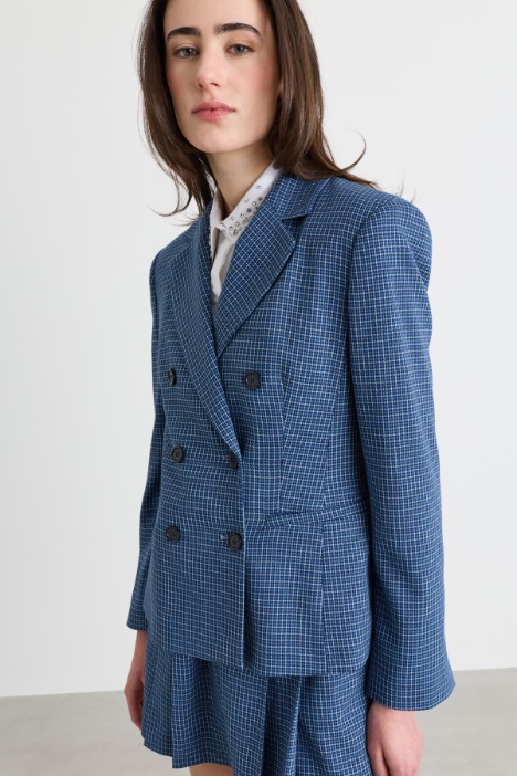 Blazer doppiopetto slim