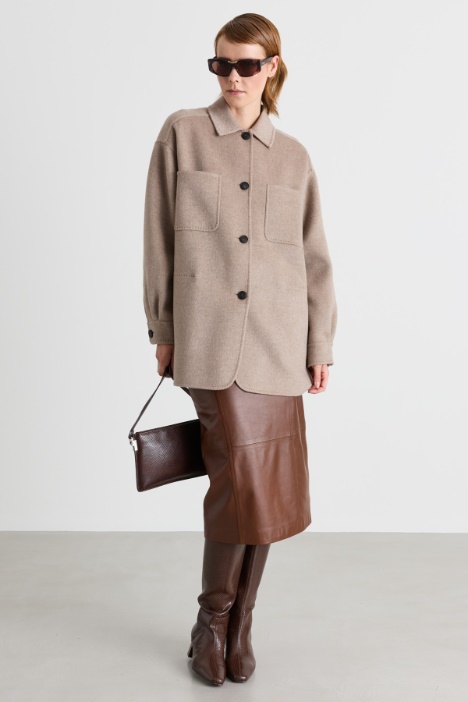 Chaqueta camisera con bolsillos - Intrend