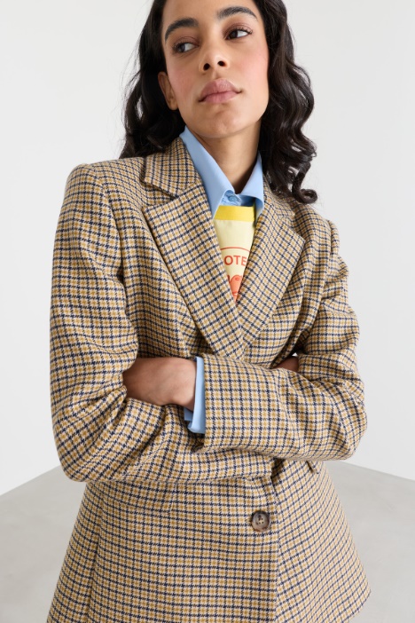 Blazer in pura lana