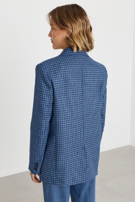 Blazer in pura lana