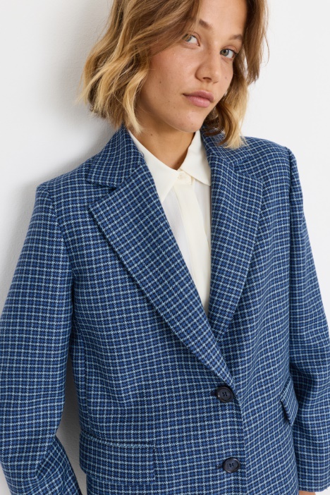 Blazer in pura lana