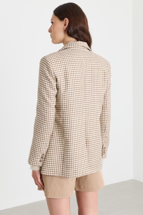 Blazer in pura lana
