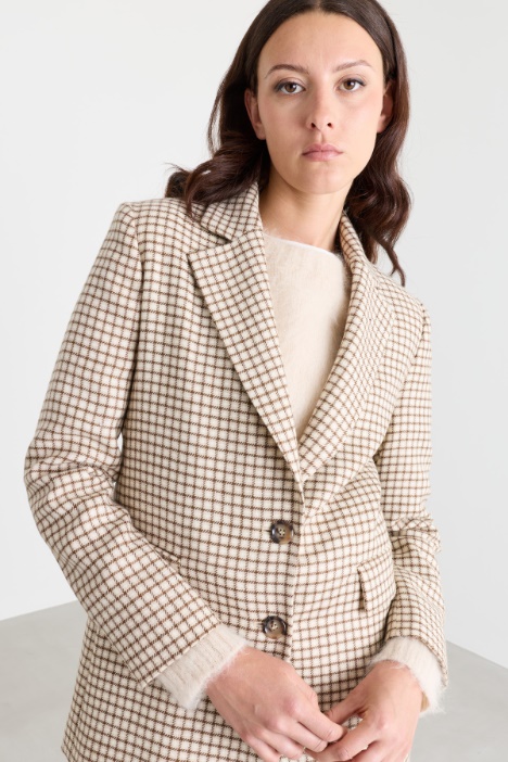 Blazer in pura lana