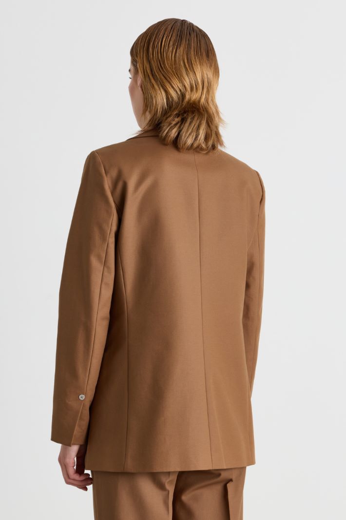 Open-front blazer - BROWN - Intrend - 4