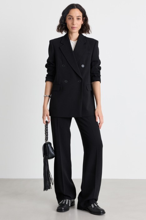 Blazer doppiopetto in cady - Intrend