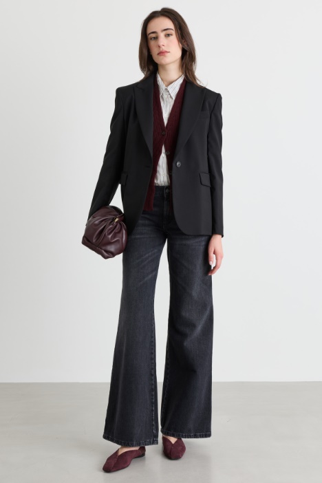 Blazer in tela - Intrend