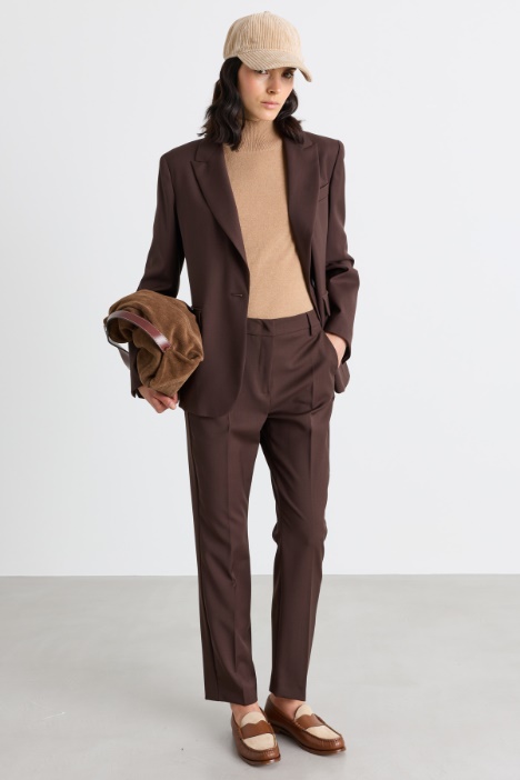 Blazer in tela - Intrend