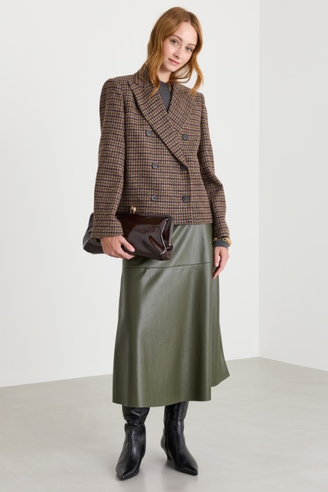 Blazer doppiopetto pied de poule - Intrend