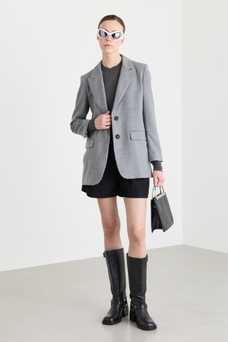 Blazer con solapas de pico - Intrend