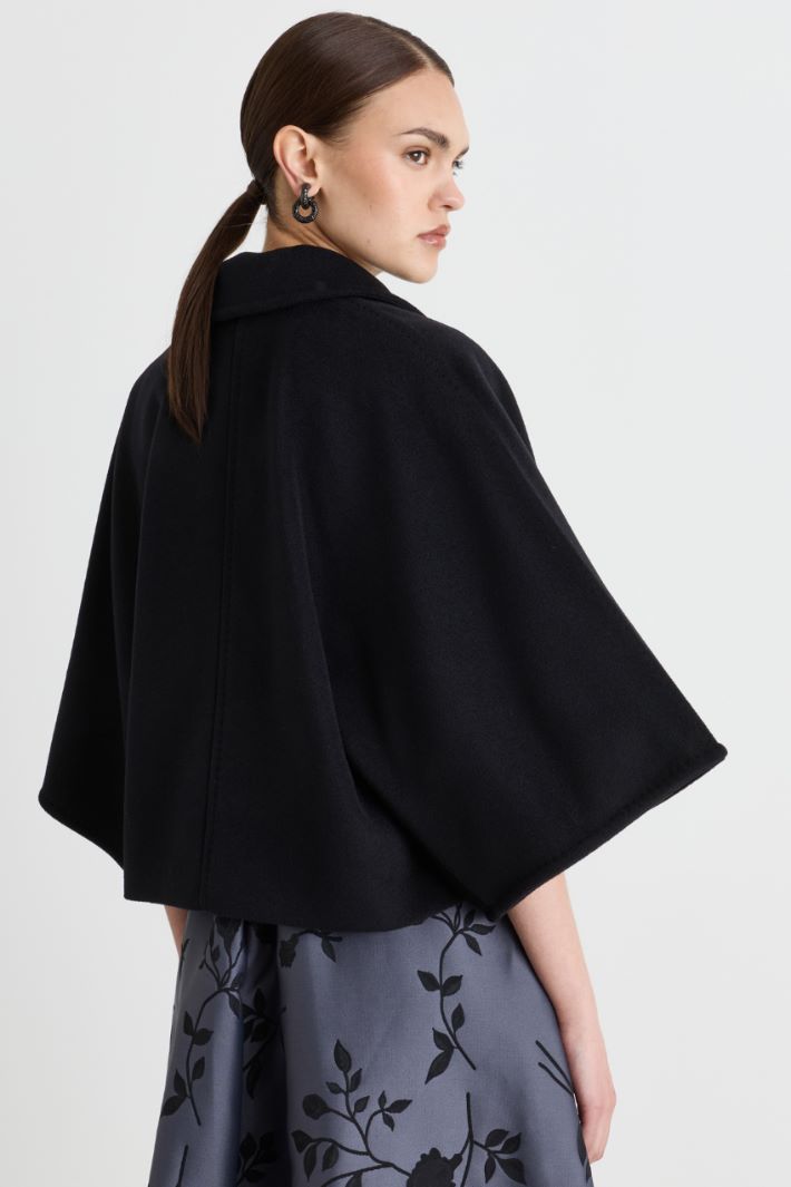 Veste boxy à double boutonnage - NOIR - Intrend - 4