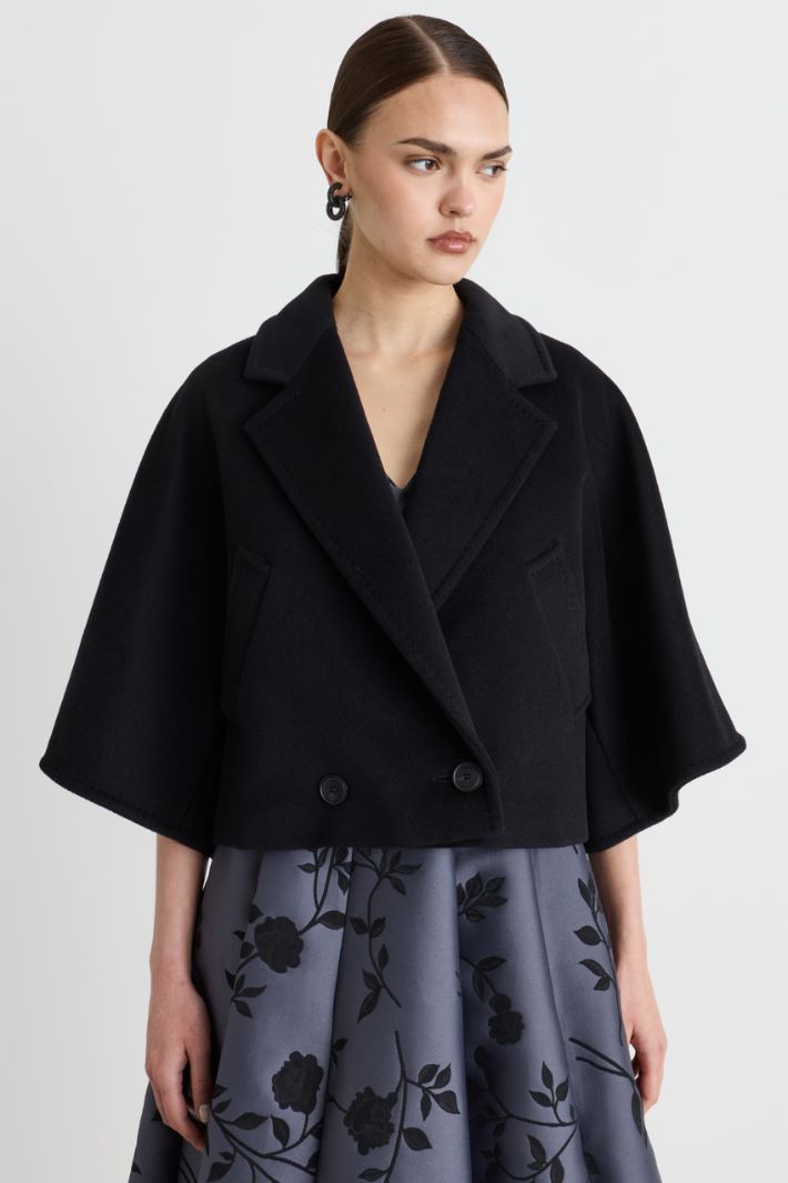Veste boxy à double boutonnage - NOIR - Intrend - 3