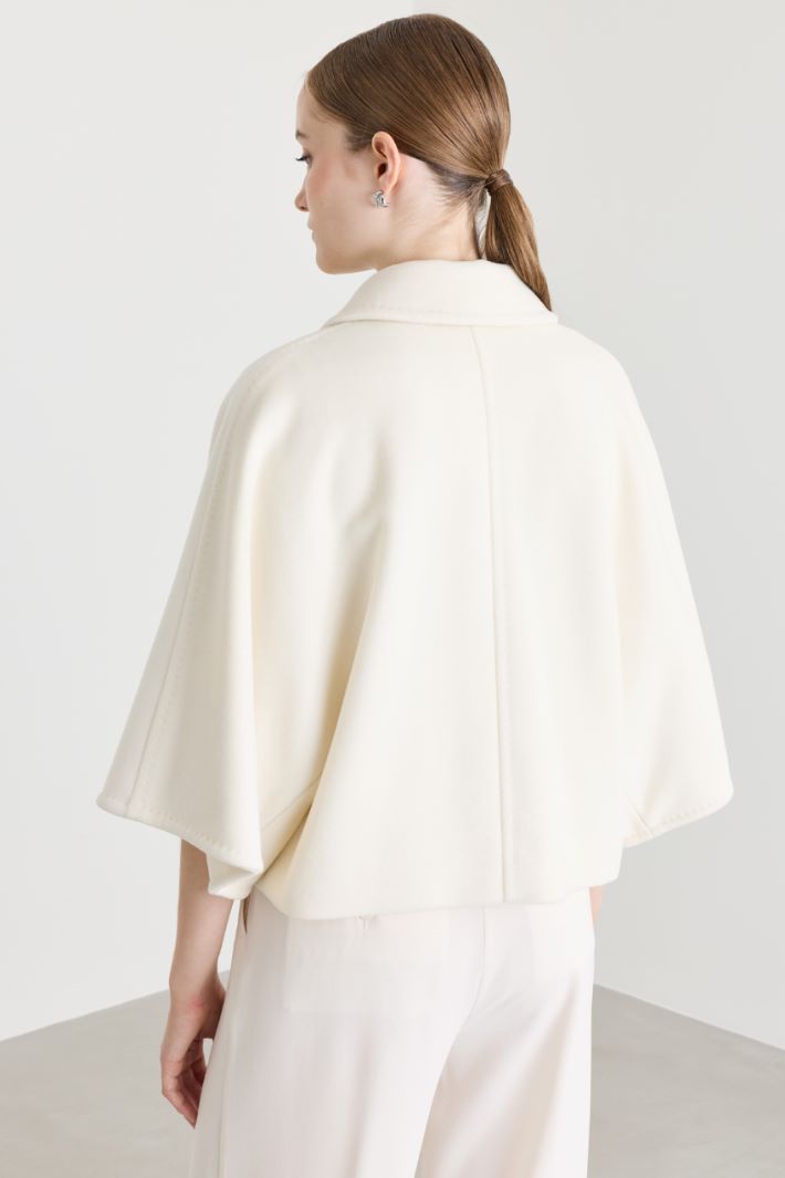Veste boxy à double boutonnage - BLANC - Intrend - 4