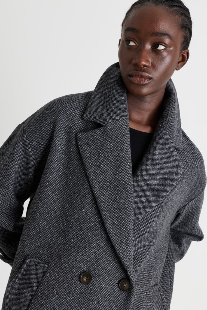 Donegal Coat - GREY - Intrend - 3