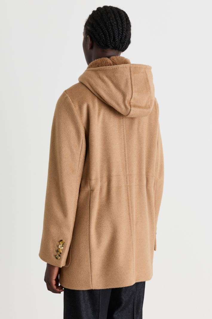 Parka in drap pesante - CAMMELLO - Intrend - 4