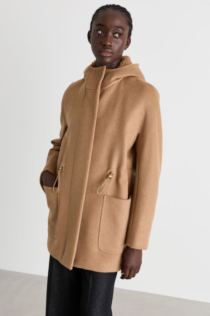 Parka in drap pesante - CAMMELLO - Intrend - 2
