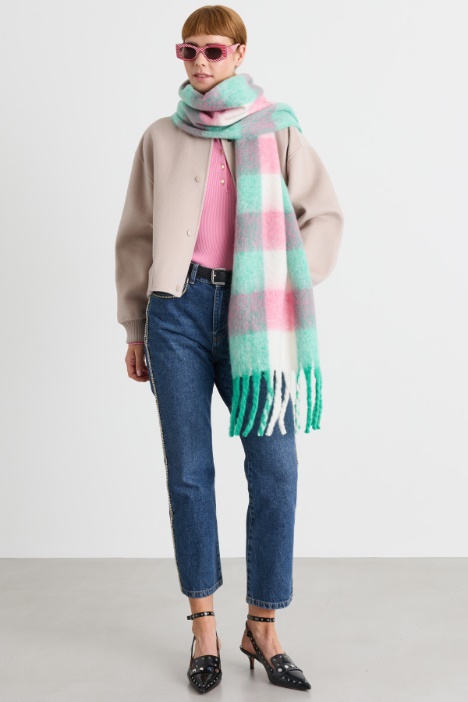 Bomber in doppio tessuto - Intrend
