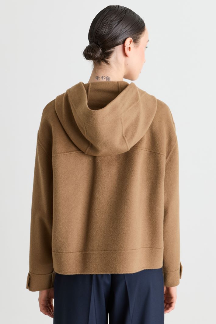 Giacca con cappuccio - CAMMELLO - Intrend - 4