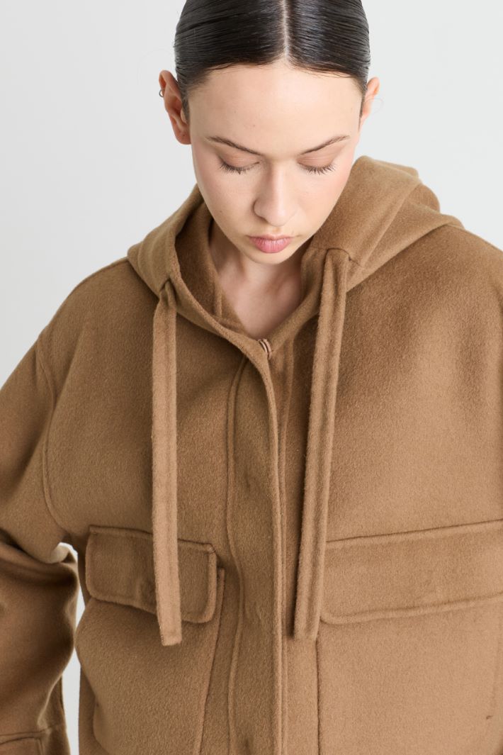 Giacca con cappuccio - CAMMELLO - Intrend - 3