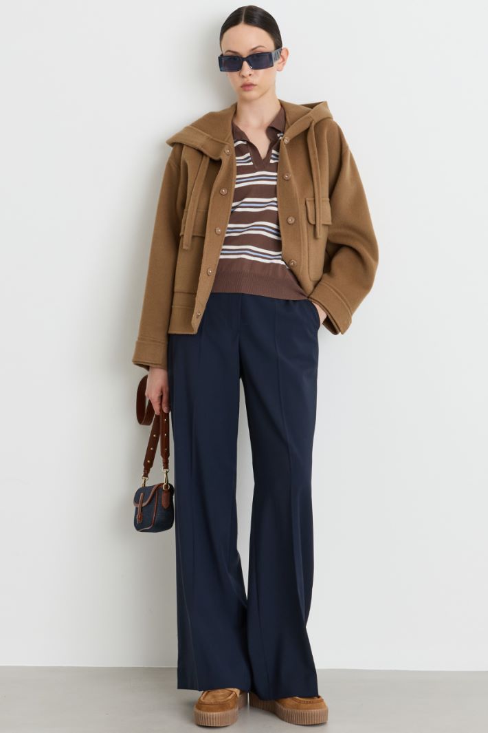 Giacca con cappuccio - CAMMELLO - Intrend