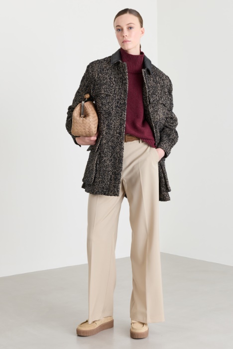 Giaccone in tweed - Intrend