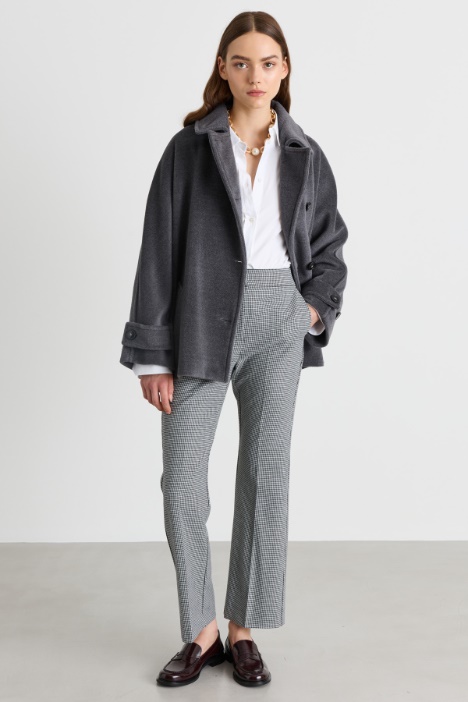Belted short coat - Intrend