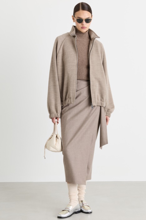 Long wrap skirt - Intrend