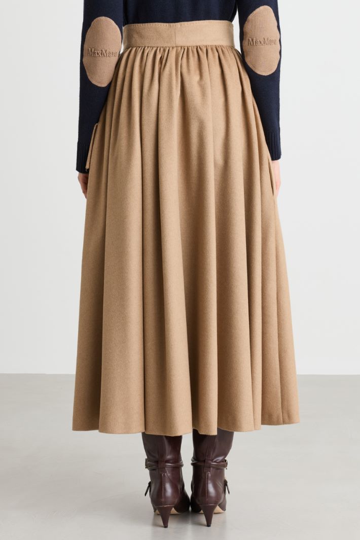 Gonna in drap leggero - CAMMELLO - Intrend - 4