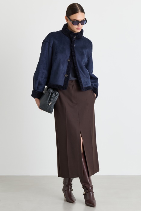 Double-Slit Skirt - Intrend