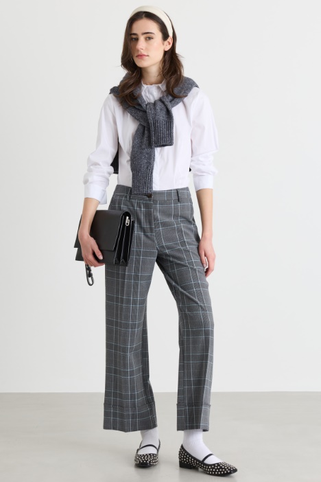 Camicia aderente in popeline - Intrend