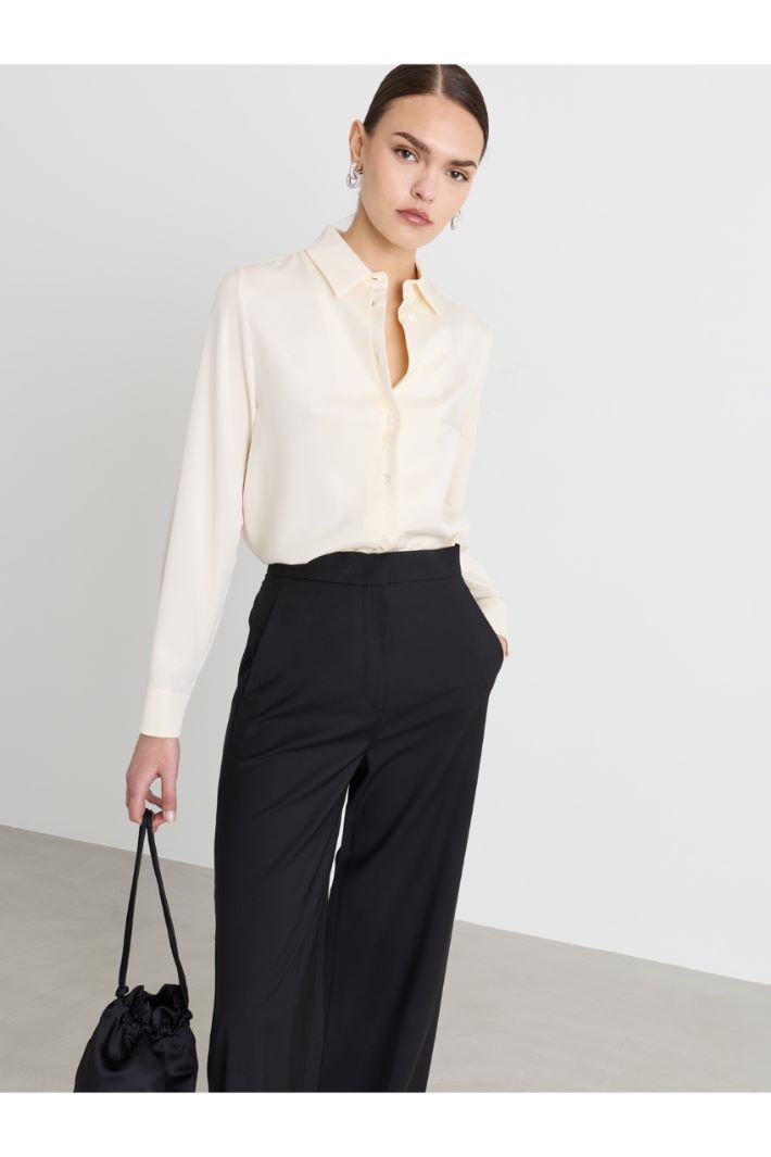 Camicia in cady - BIANCO - Intrend - 2