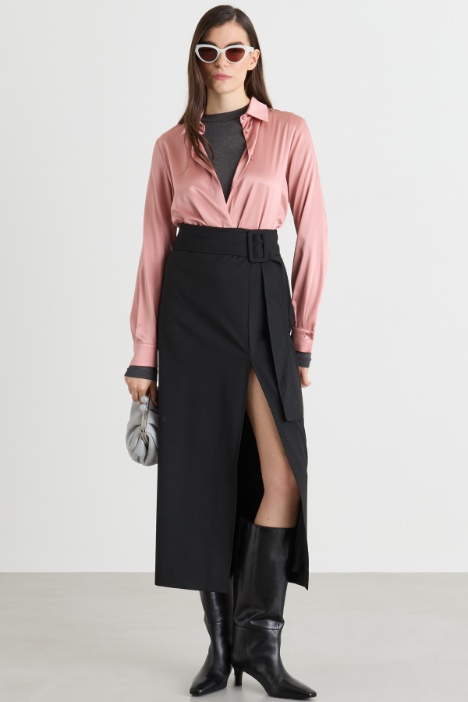 Blusa in raso - Intrend
