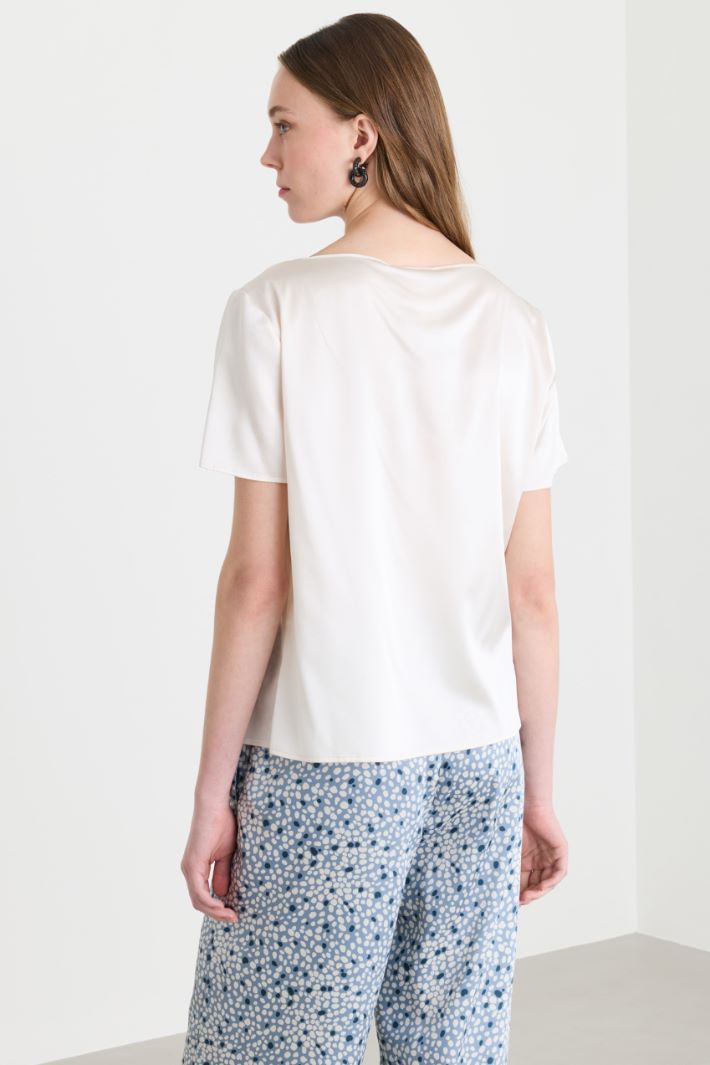 Top in raso - BIANCO - Intrend - 4