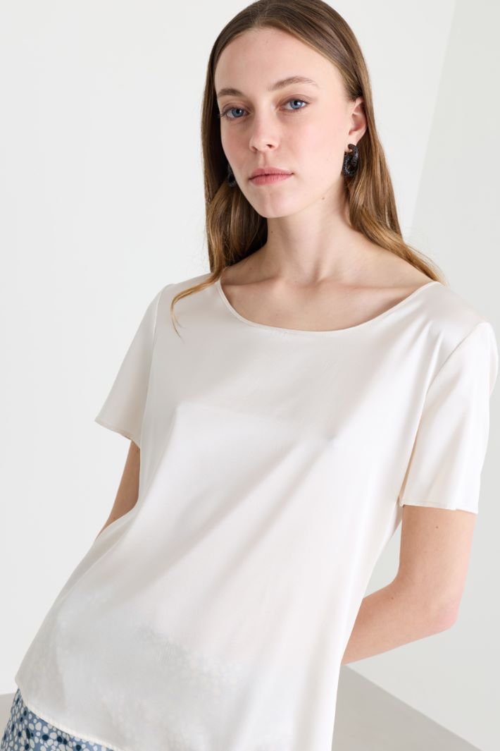 Top in raso - BIANCO - Intrend - 3