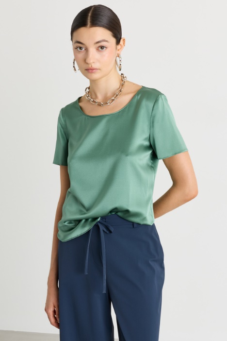 Satin top - Intrend