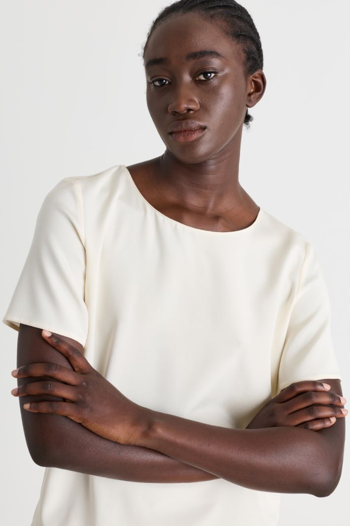 Cady top - WHITE - Intrend - 3