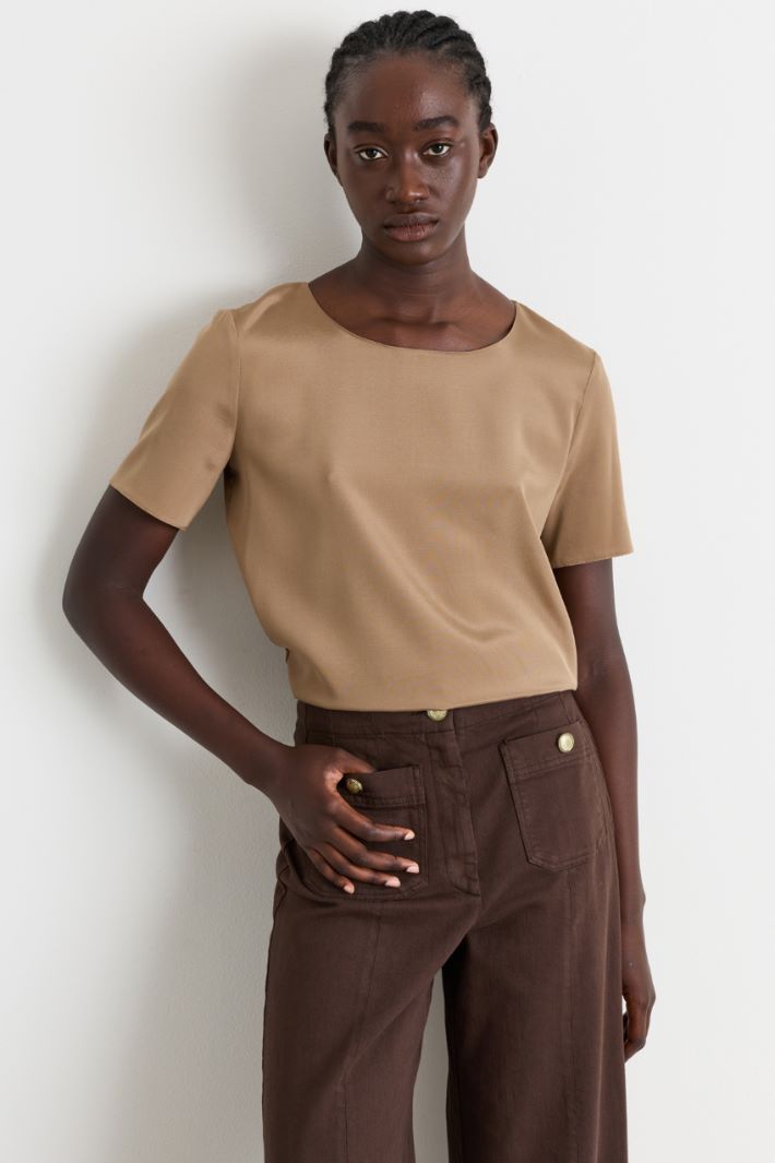 Top in cady - CAMMELLO - Intrend - 2