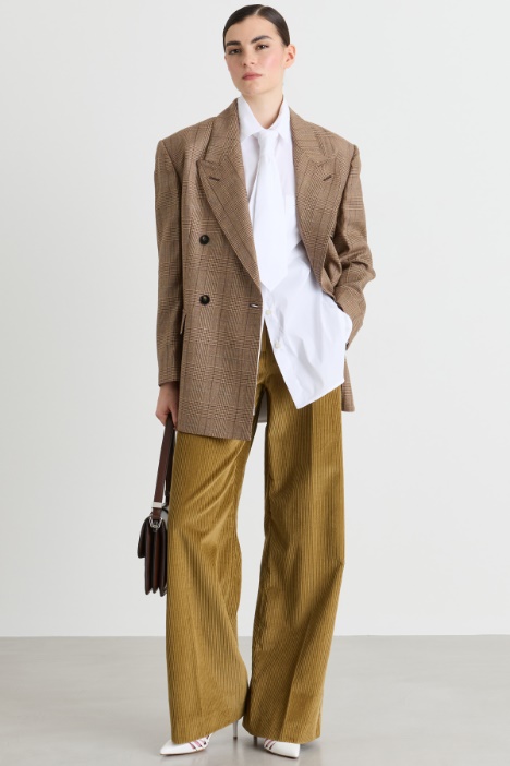 Camicia in popeline con cravatta - Intrend