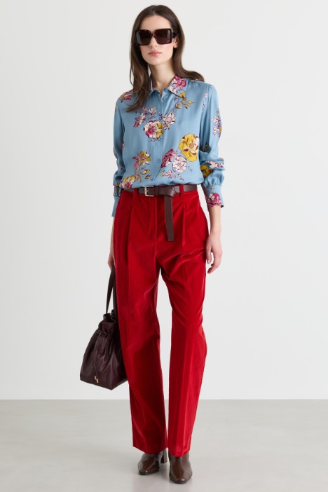 Twill-Hemdbluse - Intrend