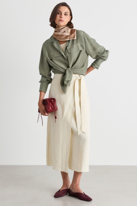 Camicia con maxi tasche - Intrend