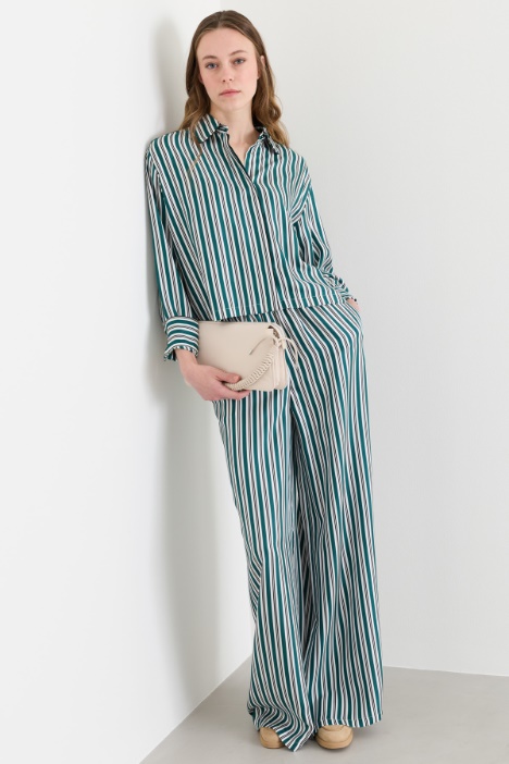Camicia boxy in twill - Intrend