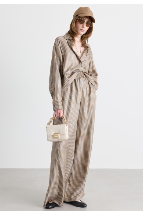 Camicia boxy in twill - Intrend
