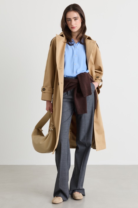 Camicia in crepe de chine - Intrend