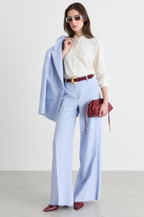 Camicia in crepe de chine - Intrend