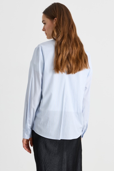 Camicia con applicazione gioiello