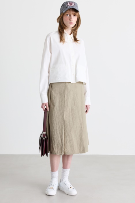 Camicia boxy in popeline - Intrend