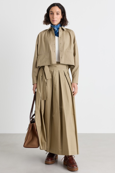 Camicia boxy in popeline - Intrend