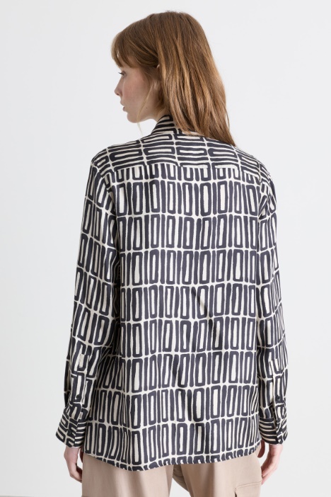 Camicia con fantasia