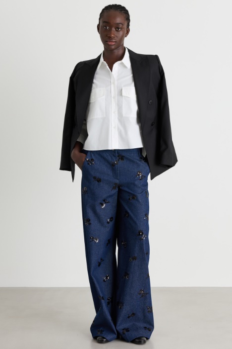 Camicia boxy con tasche - Intrend